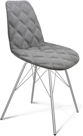 Стул SHT-ST29-С20/S37 серый туман/хром лак Sheffilton 6157256801