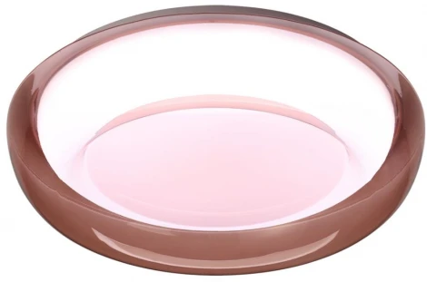 Настенно-потолочный светильник Sonex Portman 7778/DLN пластик/белый/розовый LED 48Вт 3000/4000/6000К (220V, круглые, IP43)