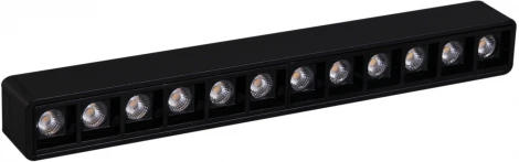 Трековый светильник магнитный светодиодный Reluce 13004-9.3-001UR magnetic LED12W BK (48V)