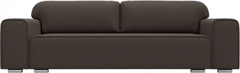 Диван прямой Лига-029 (Коричневый/Рогожка) Лига Диванов арт.122652