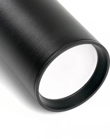 Светильник трековый однофазный Feron AL195 48543 50W GU10, черный (220V, круглые)