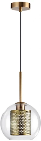 Подвесной светильник Odeon Light Clocky 4939/1 (220V, на проводе, шар)