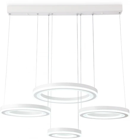 Подвесной светильник Ambrella Acrylica FA4325 (регулировка яркости, LED, 220V, пульт управления, на тросе, кольцо)