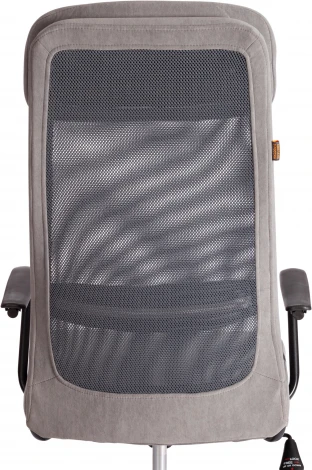 Кресло PROFIT (мп) (Флок,Ткань /Серый)