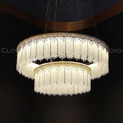 Подвесная ярусная люстра светодиодная Cloyd Consonance 11499 (220V, на тросе)