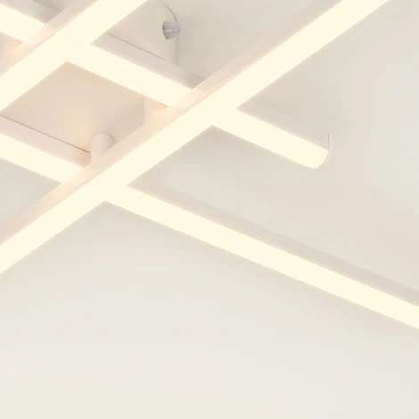 Потолочная люстра светодиодная с пультом ЭРА Nora CLL-1-62-RC WH