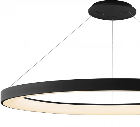 Подвесной светильник Mantra Niseko 8646 (регулировка яркости, LED, 220V, пульт управления, на тросе, кольцо)