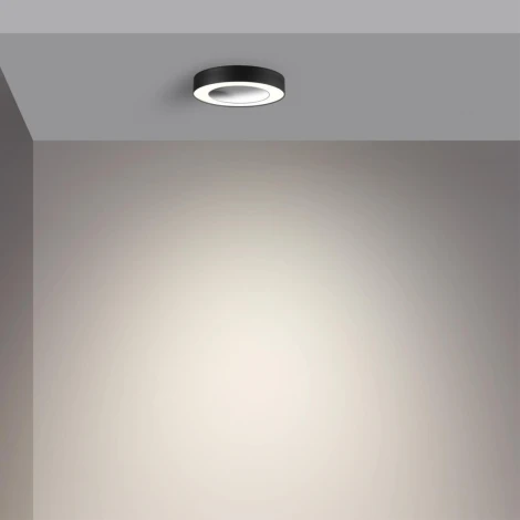 Светильник накладной светодиодный Novotech Mirror 359277 OVER черный IP20 LED 18W 85-265V 1350Лм 3000К (220V, круглые)