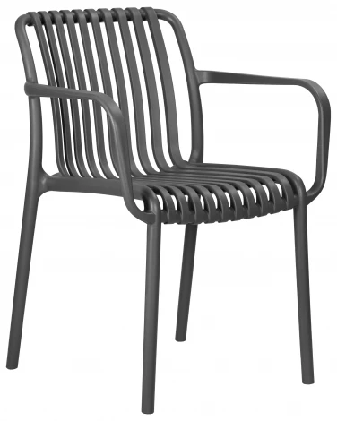 Набор 3 шт Стул обеденный DOBRIN WALTER (темно-серый (GR-04))