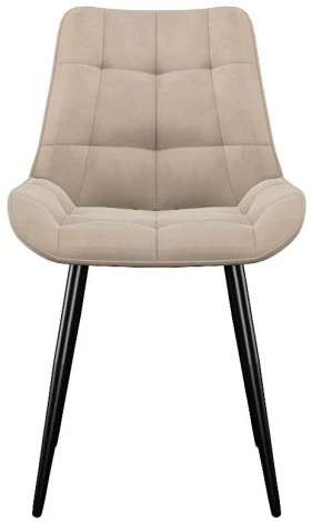 Стул 206М B03 BEIGE, ножки черные Dikline 00-00062225