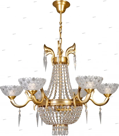 Подвесная люстра N-Light 304 304-09-52 старое золото