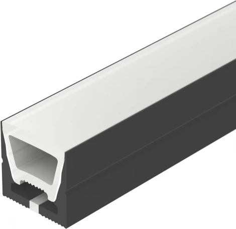 Силиконовый профиль WPH-FLEX-1616-TOP-S11-5m BLACK (Arlight, Силикон) 045759