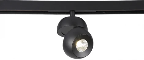 Трековый светильник магнитный Crystal Lux CLT 0.33 011 7W BL-BL 4000K (LED, 48V, шар)