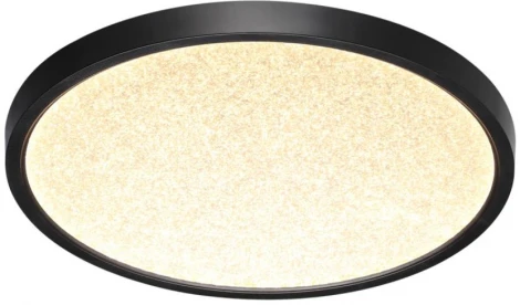 Настенно-потолочный Sonex Omega Black 7662/24L MITRA пластик/белый/черный LED 24Вт 3000/4000K D300 IP20 (220V, круглые)