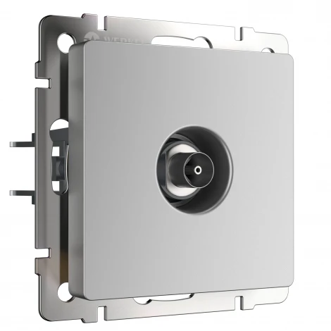 ТВ-розетка оконечная Werkel W1183006 (серебряный)