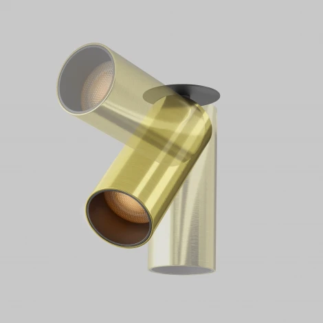 Встраиваемый светильник Maytoni Focus Led C053CL-L12W2.7K-W-BS (220V, круглые)