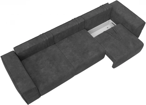 Диван прямой Лига-058 НПБ Лонг Лига Диванов (Велюр) арт.129403