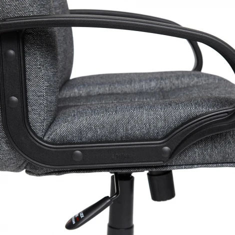 Кресло СН833 черный (кож/зам)