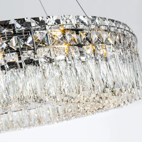 Подвесная люстра хрустальная Modelux ML.7084.800 CR