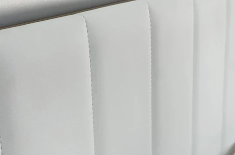 Адам Кровать с подъемным механизмом 160х200 см, цвет дуб крафт золотой/белоснежный (экокожа) Mebelson (арт.MSA-06.2760)