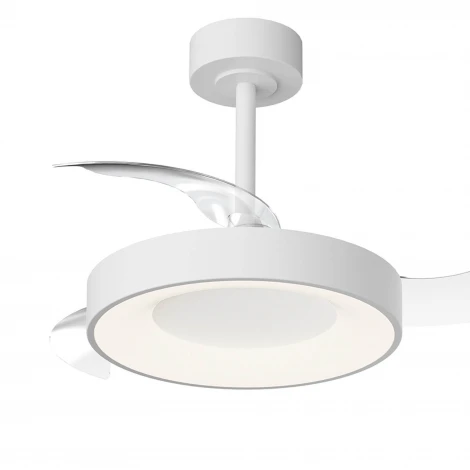 Потолочная светодиодная люстра с вентилятором и пультом Mantra Niseko Fan 9012