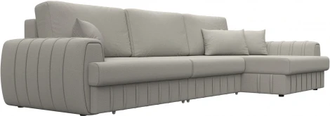 Диван угловой Лига-057 НПБ Лонг угол правый Лига Диванов (Рогожка) арт.129292