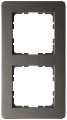 Рамка на 2 поста (мокко) Jasmart G-Flex G1102Z