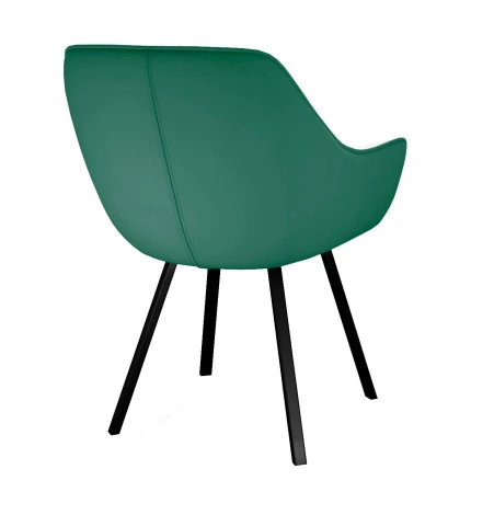 Стул DikLine 252 М поворотный, Z39 авокадо, ножки черные арт.00-00079555