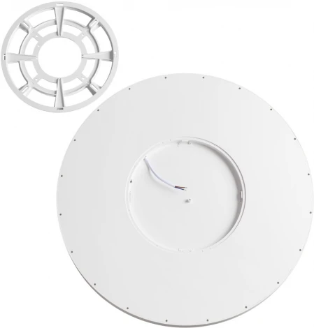 Настенно-потолочный Sonex Alfa White 7659/40L MITRA пластик/белый LED 40Вт 3000/4000K D495 IP20 (220V, круглые)