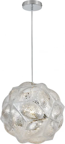 Подвесной светильник (11060/B/1P Chrome) Indigo Futuro V000551 (220V, на проводе, шар)