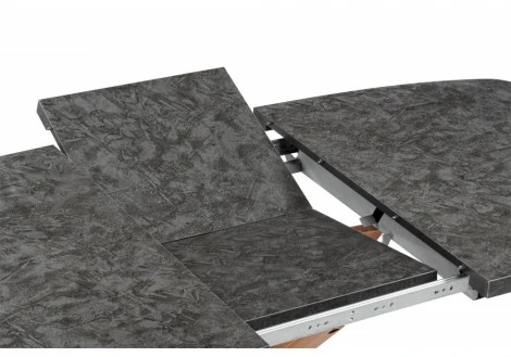 Кухонный стол Woodville Кортез 32 116(160)x77 раздвижной малави / медь