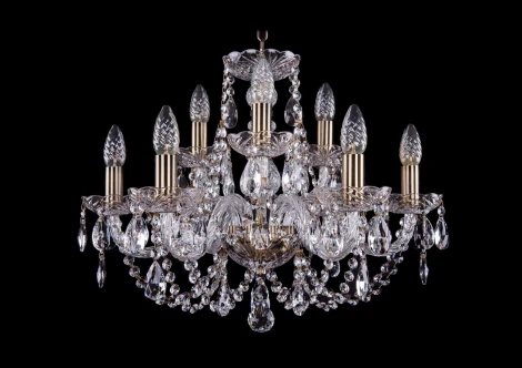 Подвесная люстра Bohemia 1406 1406/6+3/195/Pa