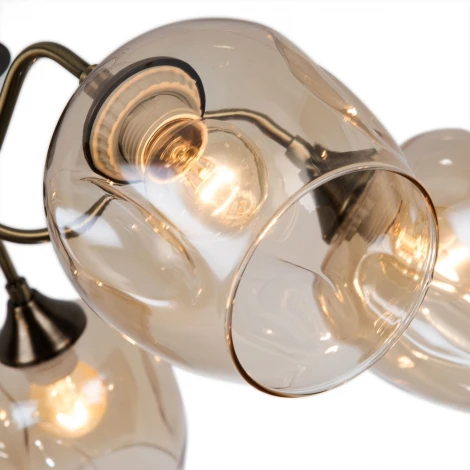 Потолочная люстра Arte Lamp Monica A3831PL-5AB (220V, шарики)