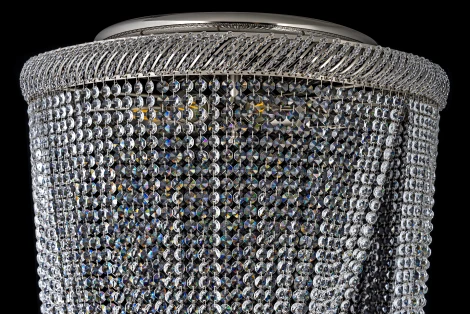 Потолочная люстра каскадная Dio D'Arte Bari E 1.2.60.104 N (220V, хрусталь)