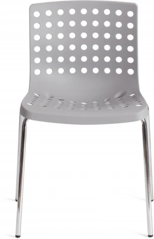 Стул SKALBERG (mod. C-084-A) / 2 шт. в упаковке Tetchair (Металл,Пластик/Серый) арт.24585