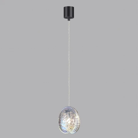 Подвесной светильник Odeon Light Mussels 5039/1A черный/перламутровый/металл/стекло G9 1*40W (220V, на проводе)