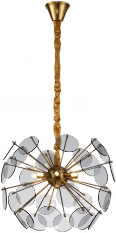 Подвесная люстра Moderli Komo V7080-8P (220V, на цепи, шар)