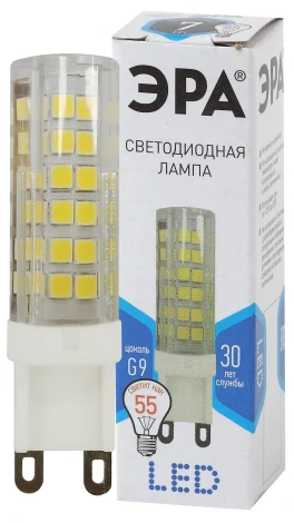 Лампочка светодиодная G9 7W ЭРА LED JCD-7W-CER-840-G9