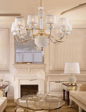 Подвесная люстра Crystal Lux Adagio SP10