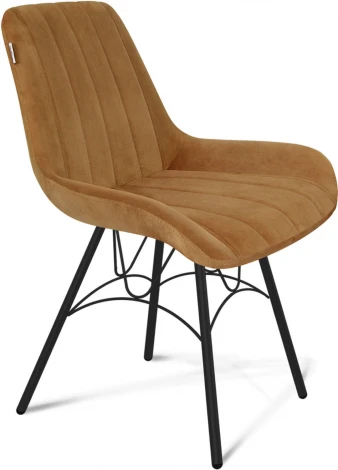 Стул SHT-ST37/S100 горчичный/черный муар Sheffilton 7645019402