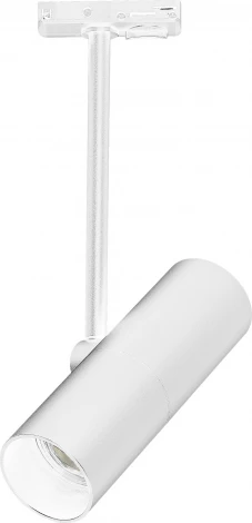 Трековый светильник однофазный ST Luce ST381.506.01 Белый GU10 1*50W 220V (круглые)