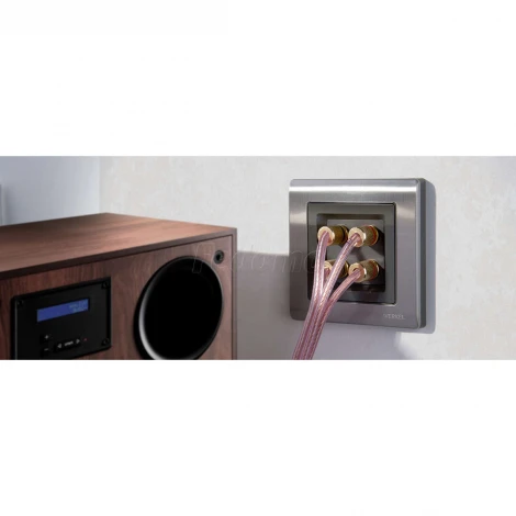 Рамка на 1 пост Metallic (глянцевый никель) Werkel W0011602 (a051000)