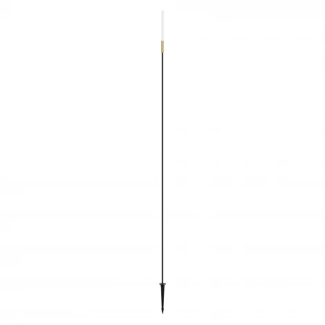 Грунтовой светильник светодиодный KT-CATALI-BOLL-H1375-0.5W Warm3000 (BK, 160 deg, 24V) (Arlight, IP65 Металл) 050684