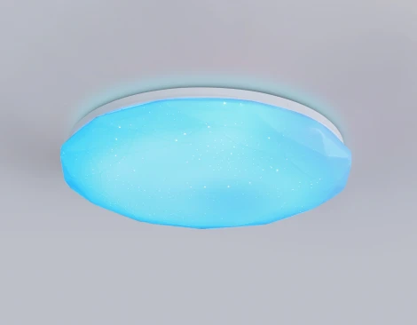 Потолочный светильник RGB круглый светодиодный с пультом Ambrella ORBITAL FZ417 (220V, круглые)