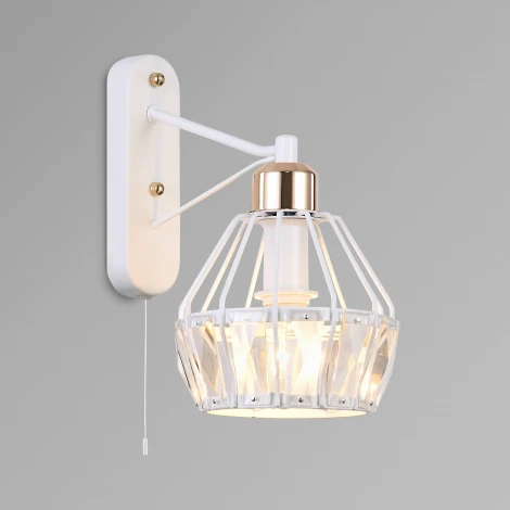 Бра Eurosvet Lord 70075/1 белый (220V, выключатель)