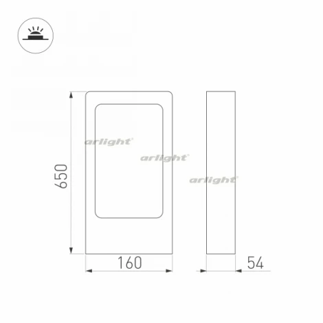 Наземный светильник Arlight LGD-Path-Frame 021929