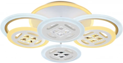 Потолочная люстра Ambrella Acrylica FA2951 (регулировка яркости, LED, 220V, пульт управления, кольцо)