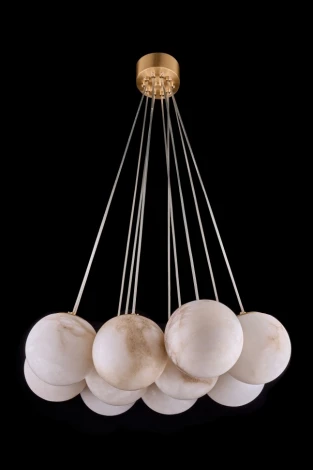 Подвесная люстра Fluorite Unity FL1048-10P (220V, на проводе, шарики)