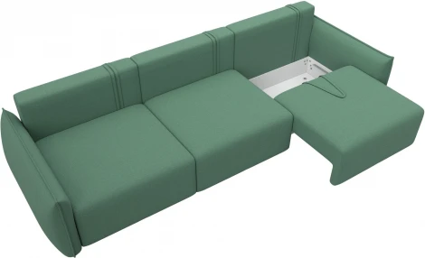 Диван прямой Лига-051 НПБ Лонг Лига Диванов (Рогожка) арт.128637