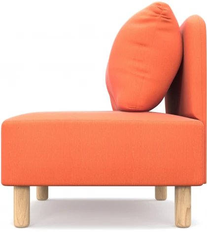 Кресло Arsko Свельд коралловая рогожка